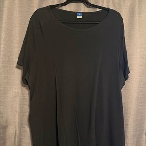 Old Navy Luxe Black Tee